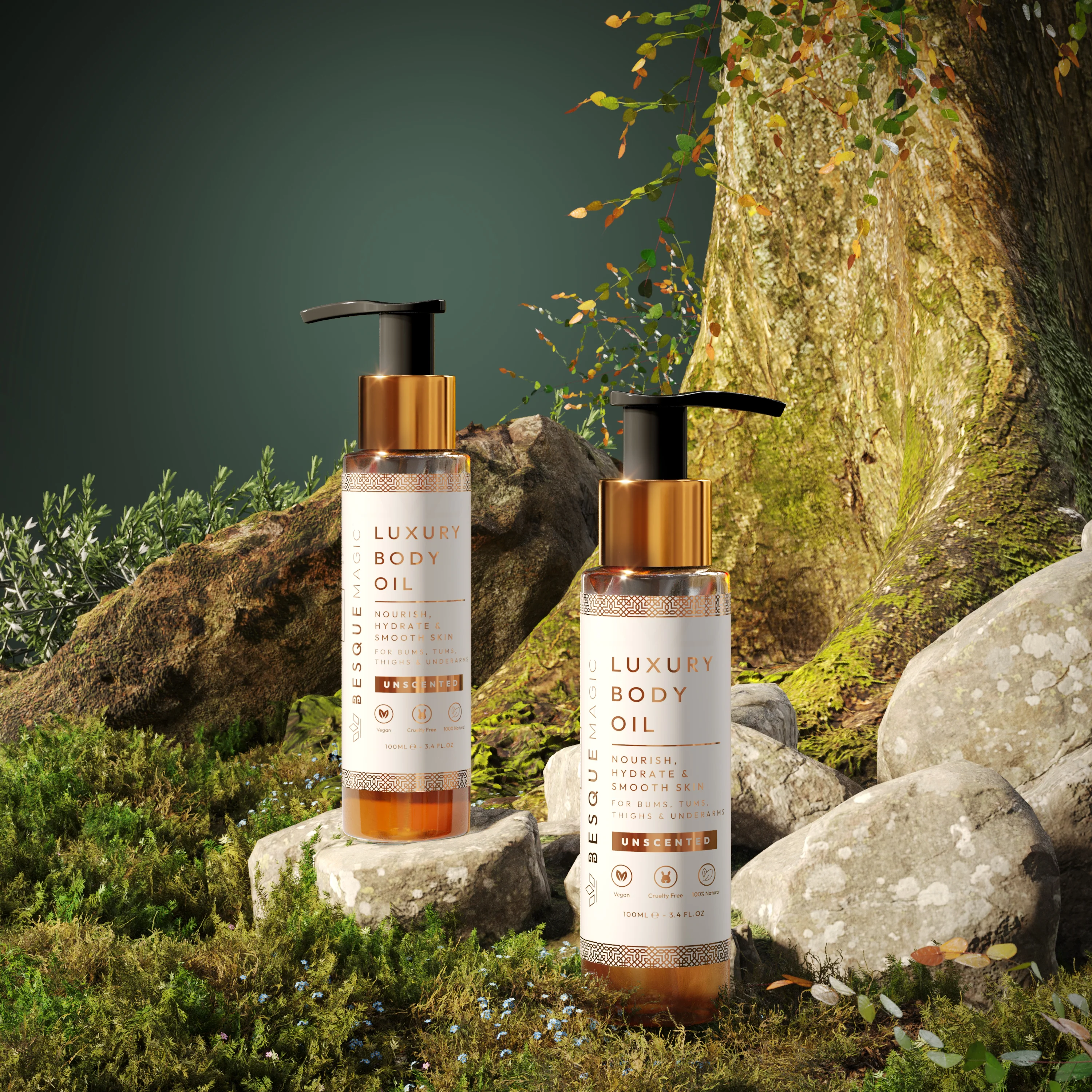 Besque® Magic Body Oil - Unscented - Image 4